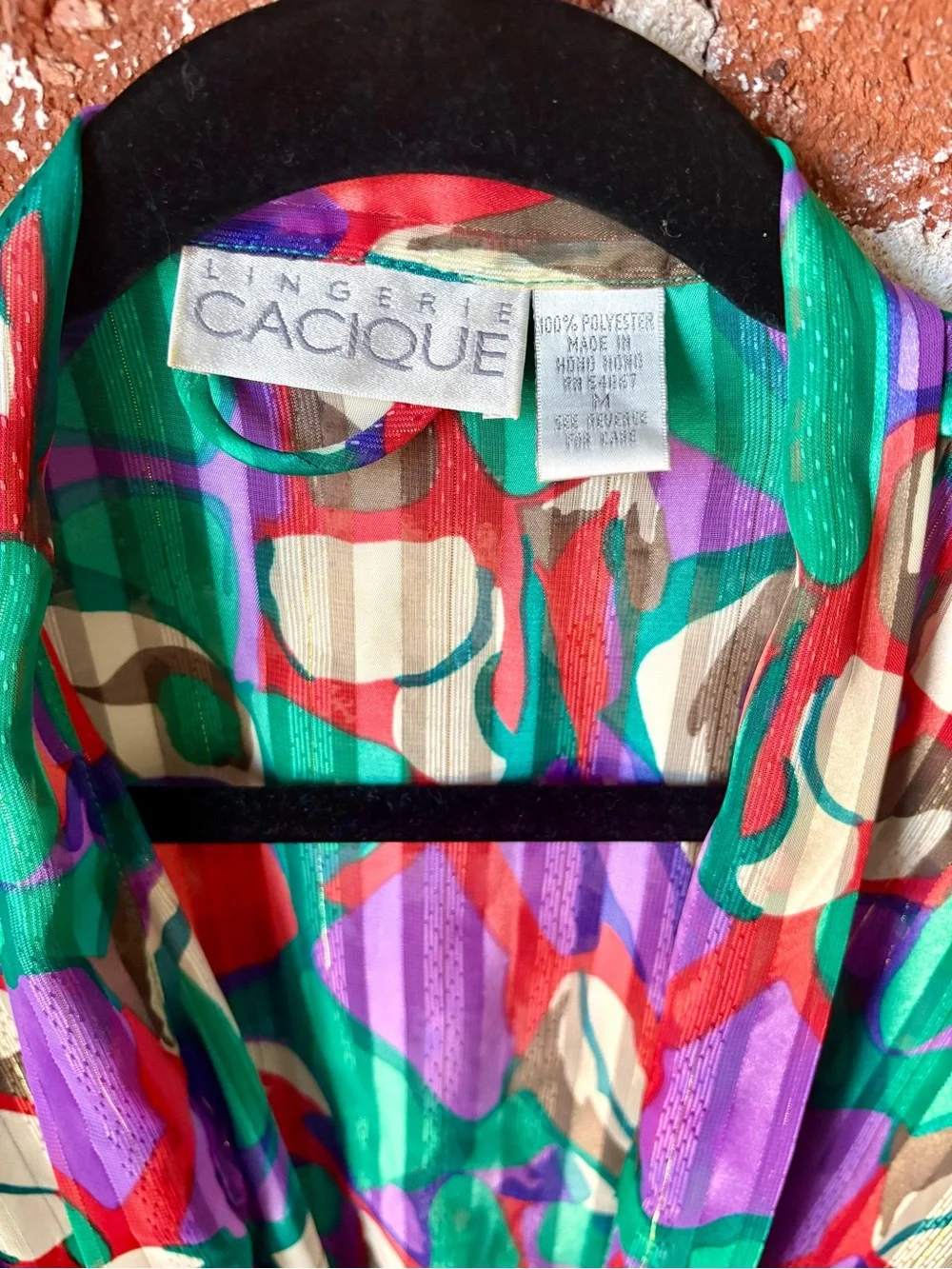 Vintage 80s/90s Cacique lingerie robe